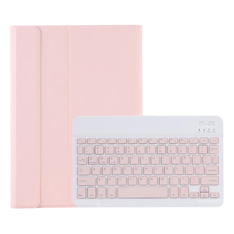 For Samsung Galaxy Tab S11 Candy Color TPU Bluetooth Keyboard Leather Tablet Case with Pen Holder