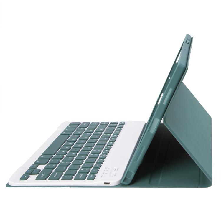 For Samsung Galaxy Tab S11 Candy Color TPU Bluetooth Keyboard Leather Tablet Case with Pen Holder