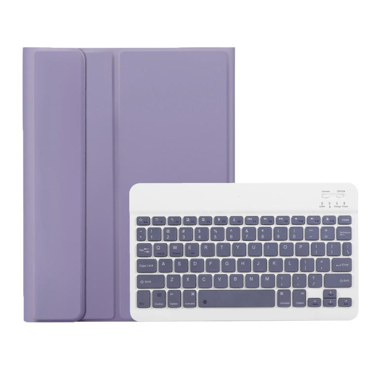 For Samsung Galaxy Tab S11 Candy Color TPU Bluetooth Keyboard Leather Tablet Case with Pen Holder