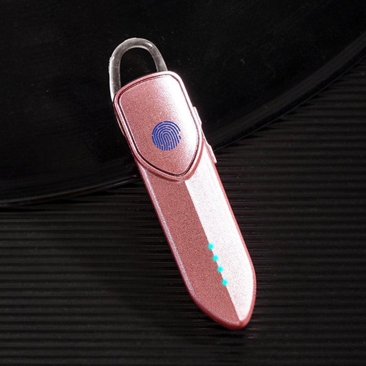 V19S Bluetooth 5.0 Business Style Fingerprint Touch Bluetooth Earphone