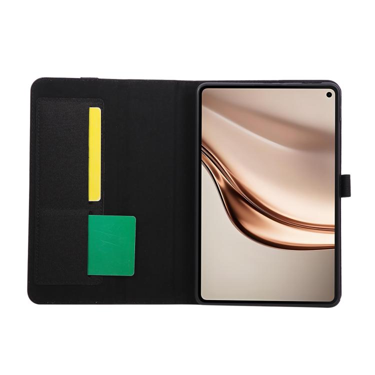 For Huawei MatePad Mini 8.8 Fabric Texture Horizontal Flip Leather Tablet Case
