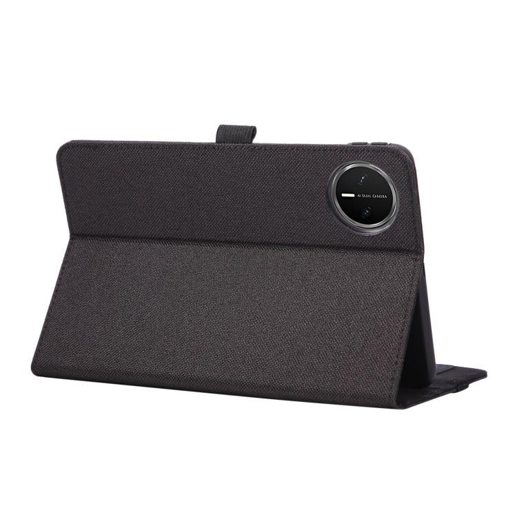 For Huawei MatePad Mini 8.8 Fabric Texture Horizontal Flip Leather Tablet Case