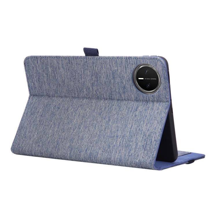 For Huawei MatePad Mini 8.8 Fabric Texture Horizontal Flip Leather Tablet Case