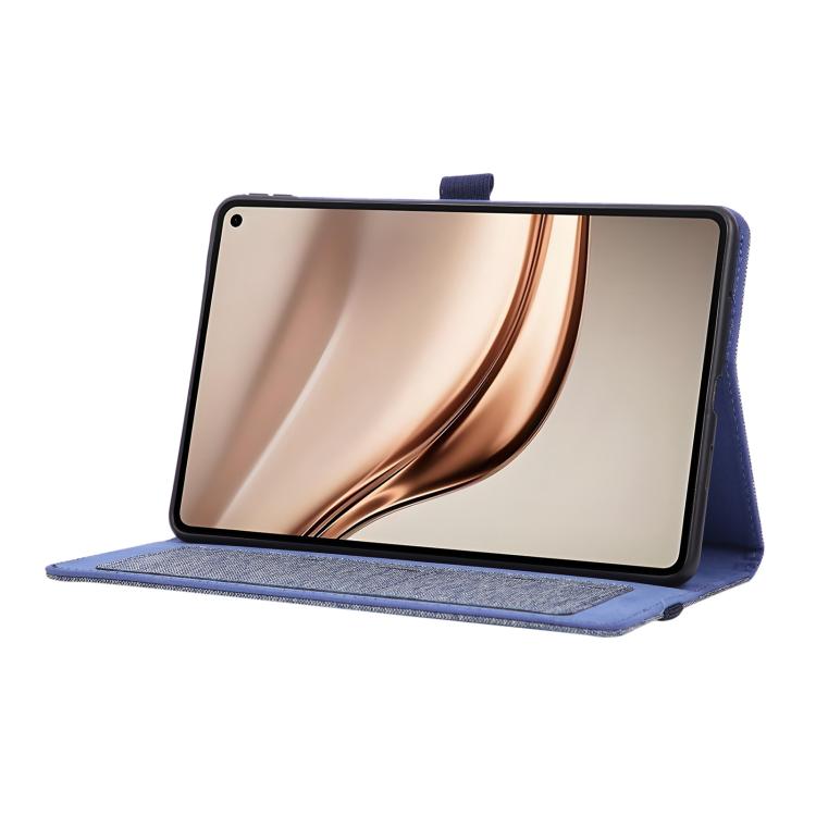 For Huawei MatePad Mini 8.8 Fabric Texture Horizontal Flip Leather Tablet Case