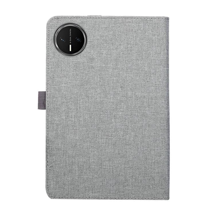 For Huawei MatePad Mini 8.8 Fabric Texture Horizontal Flip Leather Tablet Case