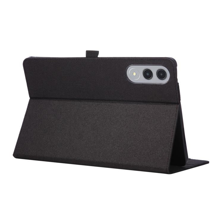 For Lenovo Xiaoxin Pad Pro GT 2025 Fabric Texture Horizontal Flip Leather Tablet Case
