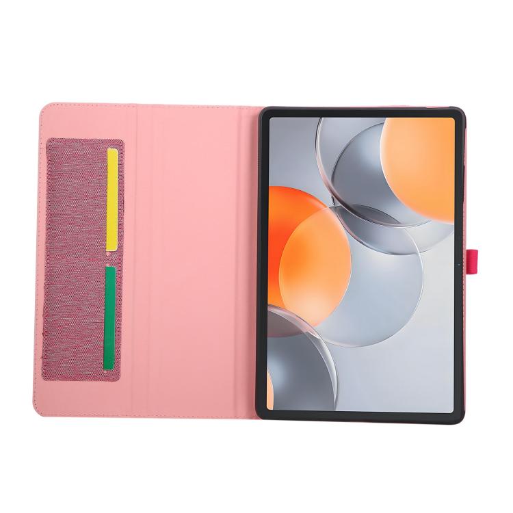 For Lenovo Xiaoxin Pad Pro GT 2025 Fabric Texture Horizontal Flip Leather Tablet Case