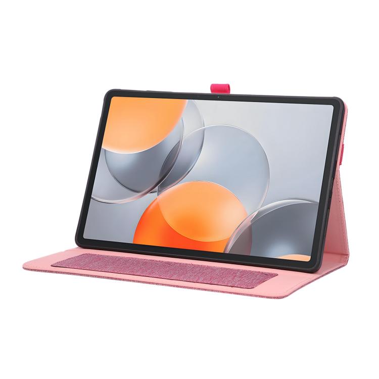 For Lenovo Xiaoxin Pad Pro GT 2025 Fabric Texture Horizontal Flip Leather Tablet Case