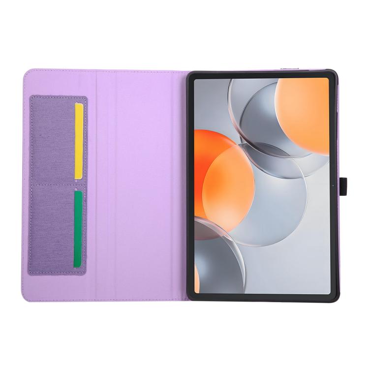 For Lenovo Xiaoxin Pad Pro GT 2025 Fabric Texture Horizontal Flip Leather Tablet Case