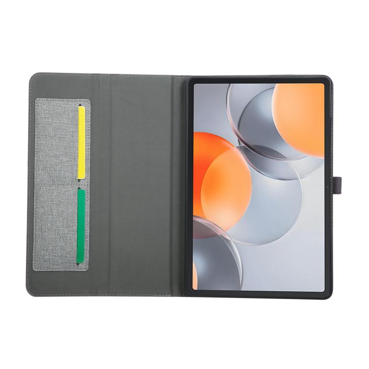 For Lenovo Xiaoxin Pad Pro GT 2025 Fabric Texture Horizontal Flip Leather Tablet Case