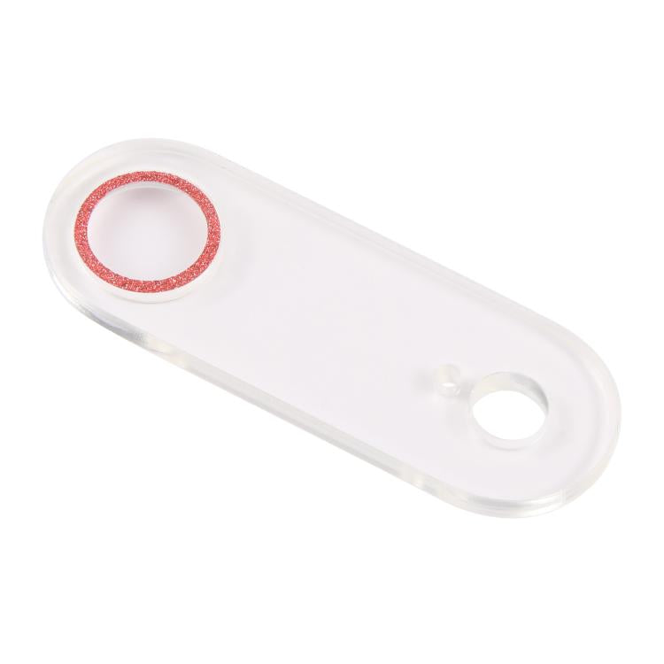 For iPhone Air Glitter Ring Tempered Glass Camera Lens Film