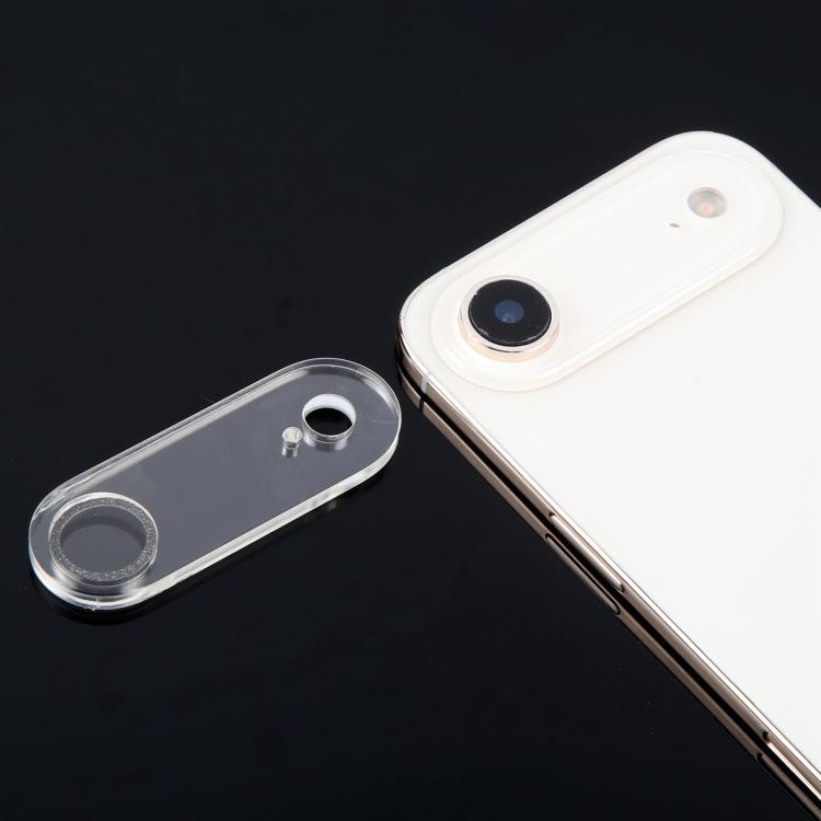 For iPhone Air Glitter Ring Tempered Glass Camera Lens Film