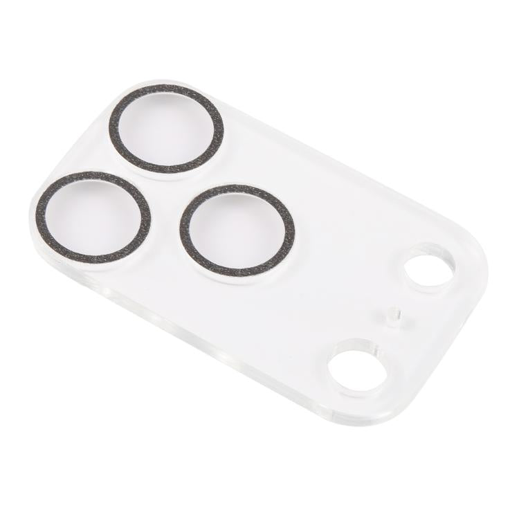 For iPhone 17 Pro Glitter Ring Tempered Glass Camera Lens Film