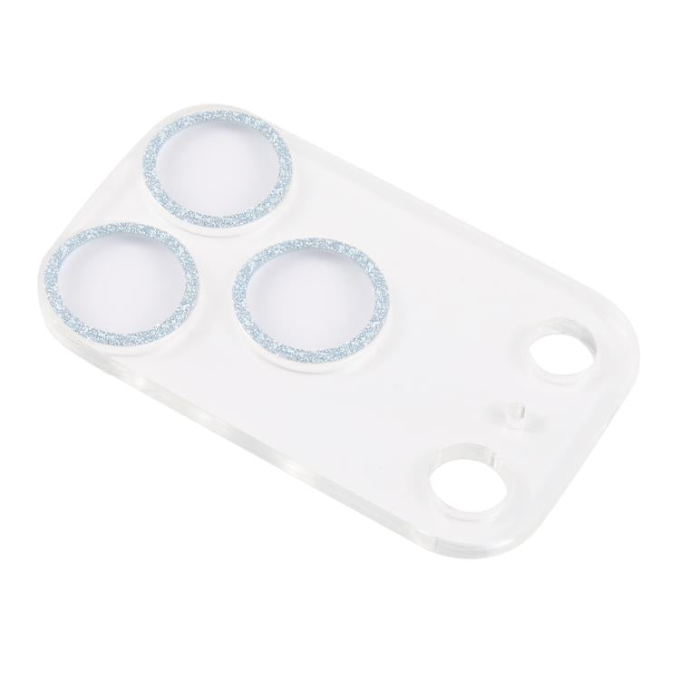 For iPhone 17 Pro Glitter Ring Tempered Glass Camera Lens Film