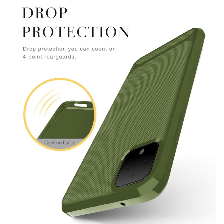 For Huawei Y5P 2020 / Honor 9S (Global Version) Carbon Fiber Texture Shockproof TPU Protective Case