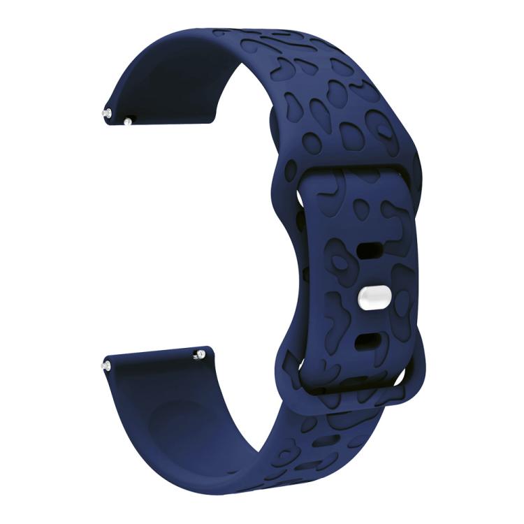 20mm xDfind Leopard Print Silicone Watch Band