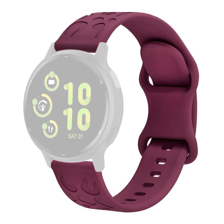 20mm xDfind Leopard Print Silicone Watch Band
