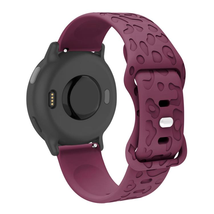 20mm xDfind Leopard Print Silicone Watch Band