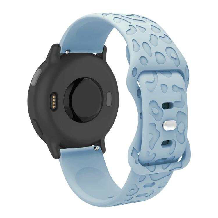 20mm xDfind Leopard Print Silicone Watch Band