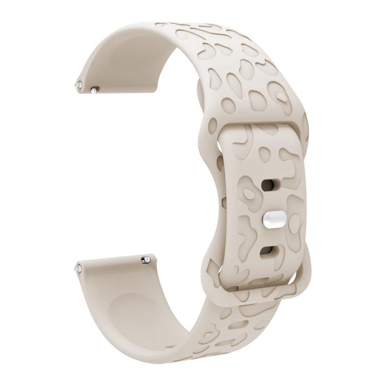 20mm xDfind Leopard Print Silicone Watch Band