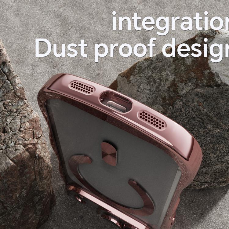 For iPhone 17 Pro Max Big Wave Electroplating MagSafe Magnetic Phone Case