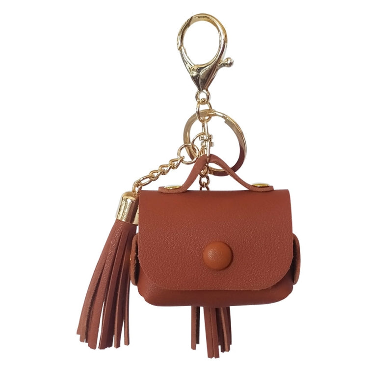 Leather Tassels Earphones Shockproof Protective Case for Apple AirPods 1/2