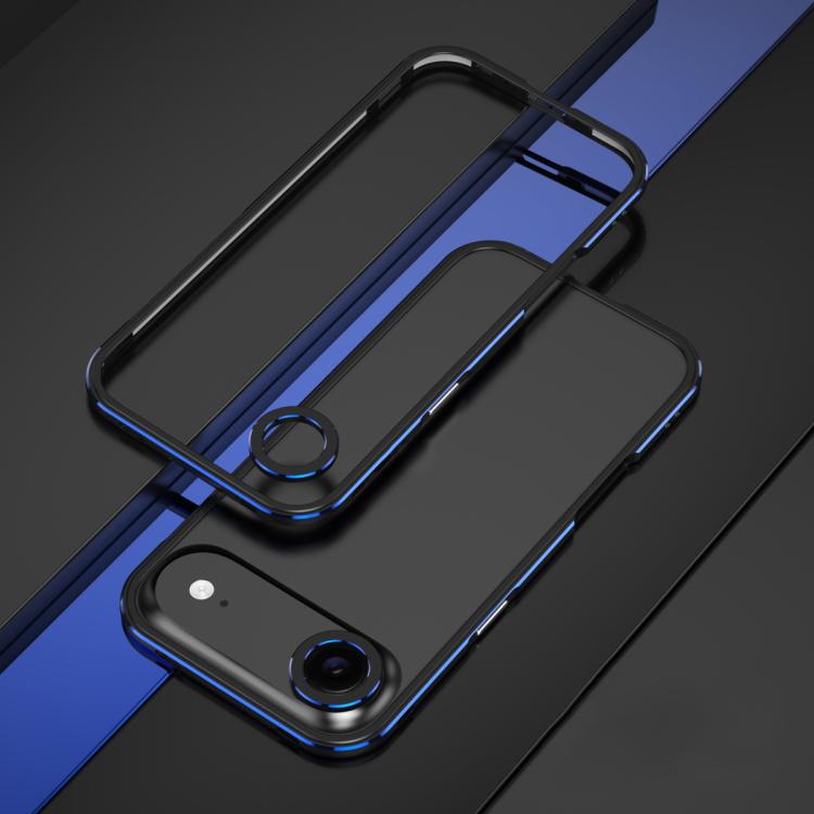 For iPhone Air Aurora Series Lens Protector + Metal Frame Phone Case
