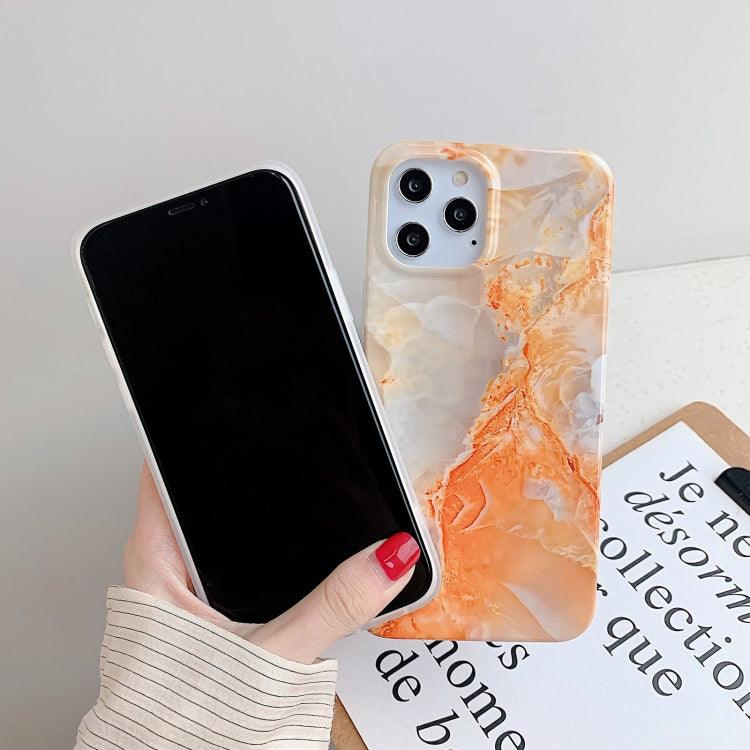 For iPhone 11 Marble Pattern TPU Protective Case