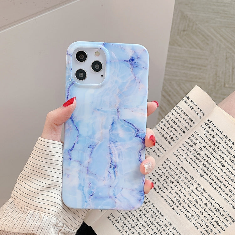 For iPhone 11 Pro Max Marble Pattern TPU Protective Case