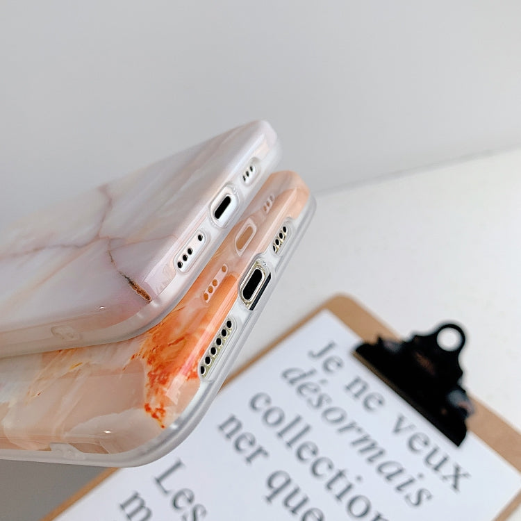 For iPhone 11 Pro Max Marble Pattern TPU Protective Case