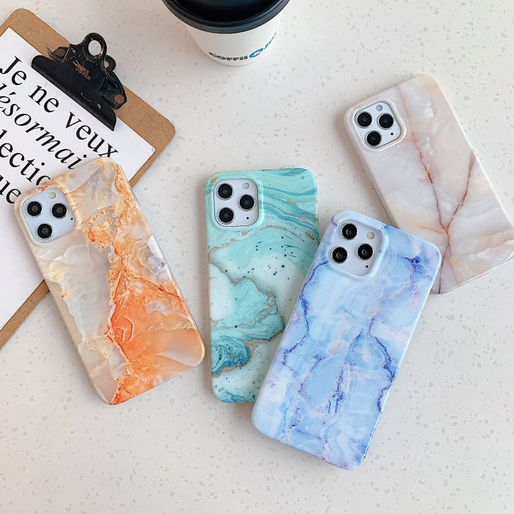 For iPhone 11 Pro Max Marble Pattern TPU Protective Case