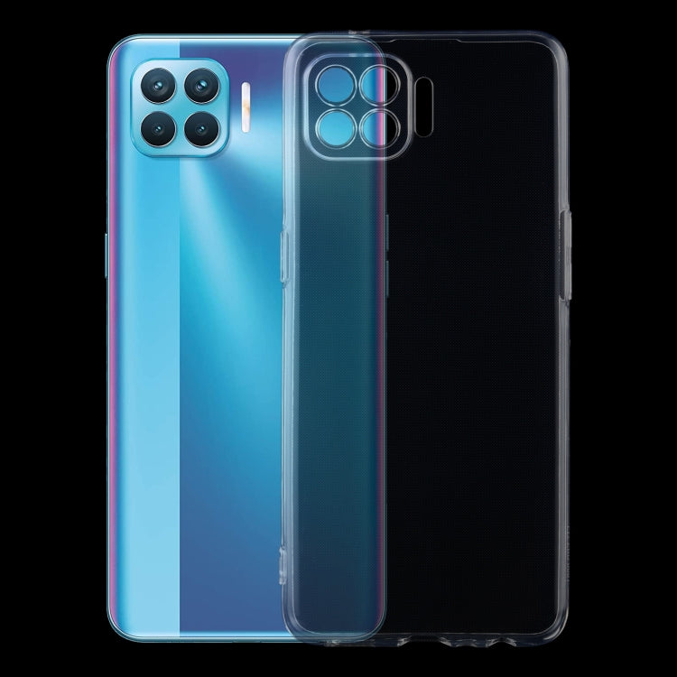For OPPO F17 Pro 0.75mm Ultra-thin Transparent TPU Soft Protective Case