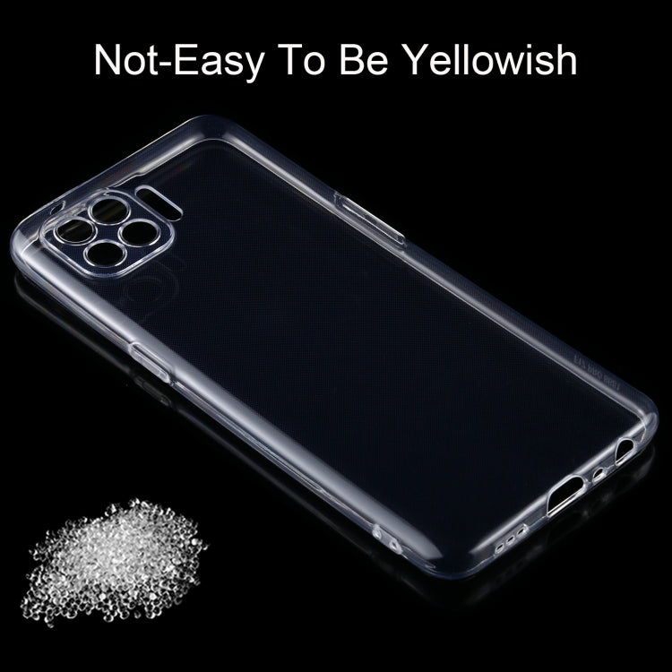 For OPPO F17 Pro 0.75mm Ultra-thin Transparent TPU Soft Protective Case