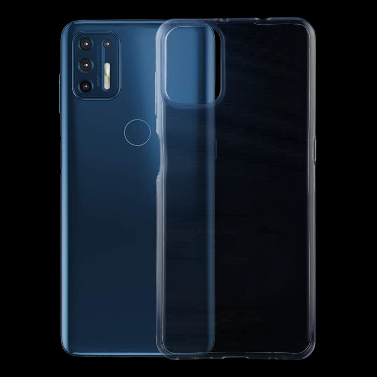 For Motorola Moto G9 Plus 0.75mm Ultra-thin Transparent TPU Soft Protective Case