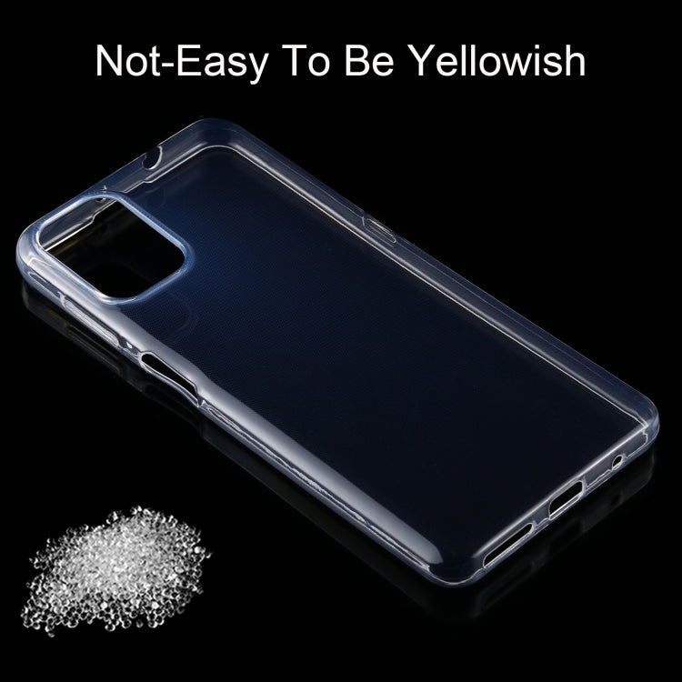 For Motorola Moto G9 Plus 0.75mm Ultra-thin Transparent TPU Soft Protective Case