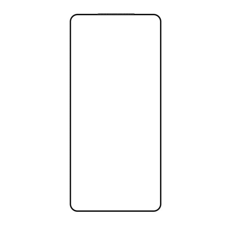 For vivo iQOO 9 Do As You Wish Silk Screen Printed HD Tempered Glass Film - Black