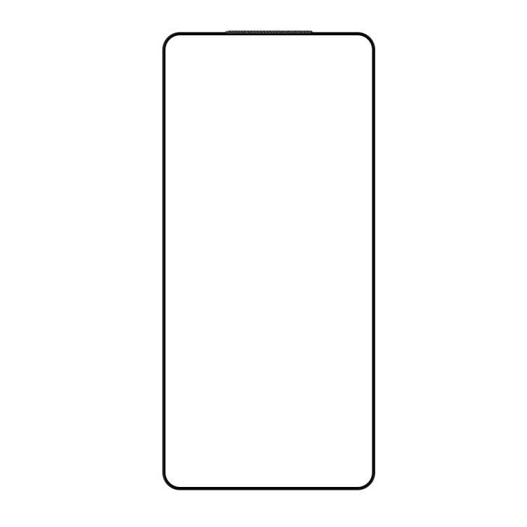 For vivo iQOO 9 SE / Neo3 Do As You Wish Silk Screen Printed HD Tempered Glass Film - Black