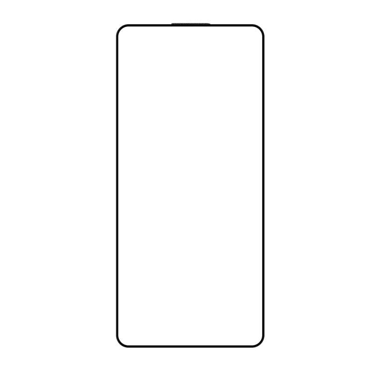 For vivo iQOO Z9 5G Do As You Wish Silk Screen Printed HD Tempered Glass Film - Black