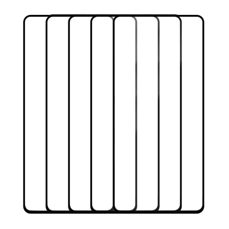 For vivo iQOO 11S 5pcs / Pack Do As You Wish Silk Screen Printed HD Tempered Glass Film - Black