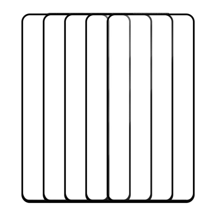 For vivo iQOO Neo6 SE 5pcs / Pack Do As You Wish Silk Screen Printed HD Tempered Glass Film - Black