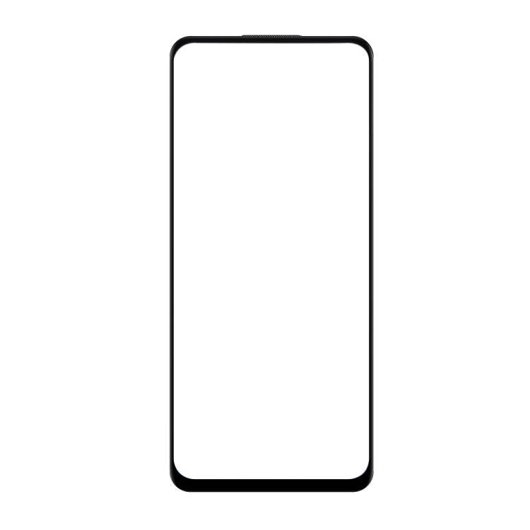 For OnePlus Ace Racing Do As You Wish Silk Screen Printed HD Tempered Glass Film - Black