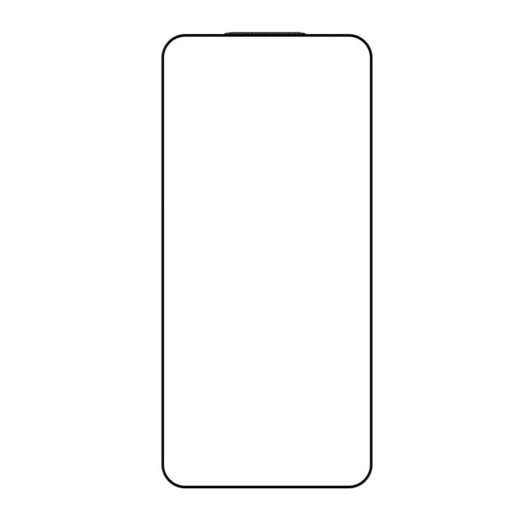 For OnePlus Nord Do As You Wish Silk Screen Printed HD Tempered Glass Film - Black
