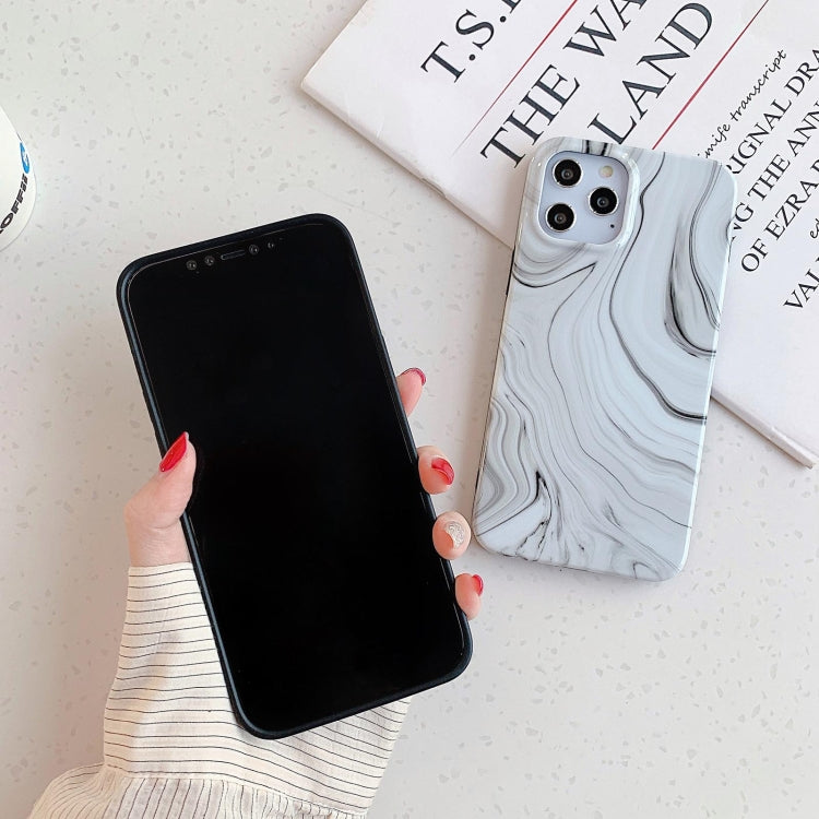 For iPhone 11 Pro Flowing Marble Pattern TPU Protective Case
