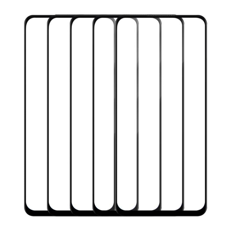 For OnePlus Ace 5pcs / Pack Do As You Wish Silk Screen Printed HD Tempered Glass Film - Black
