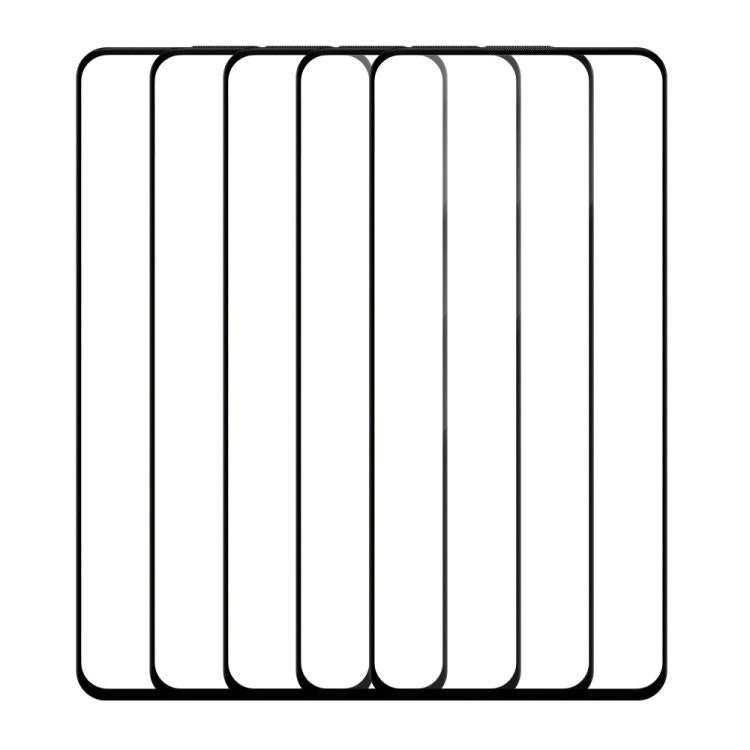 For OnePlus K11 5pcs / Pack Do As You Wish Silk Screen Printed HD Tempered Glass Film - Black