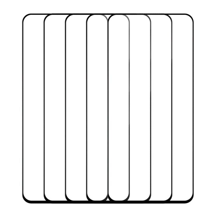 For OnePlus Nord 3 5pcs / Pack Do As You Wish Silk Screen Printed HD Tempered Glass Film - Black