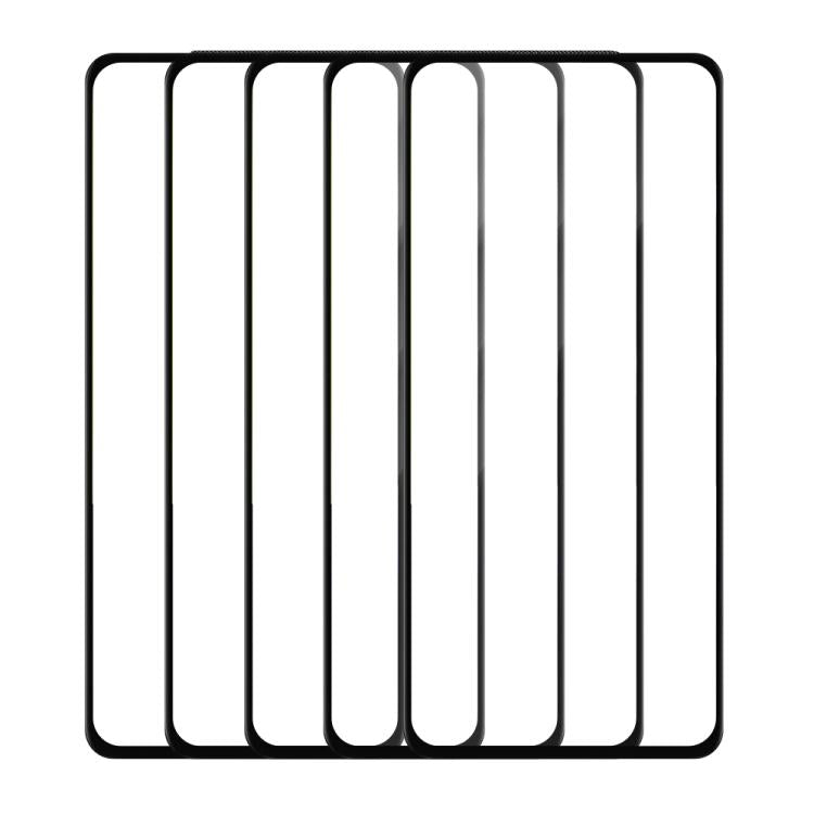 For OnePlus Nord CE 3 Lite 5pcs / Pack Do As You Wish Silk Screen Printed HD Tempered Glass Film - Black