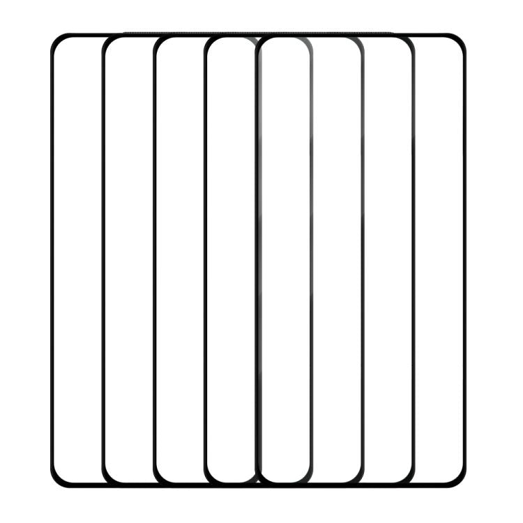 For OnePlus Nord CE4 5pcs / Pack Do As You Wish Silk Screen Printed HD Tempered Glass Film - Black