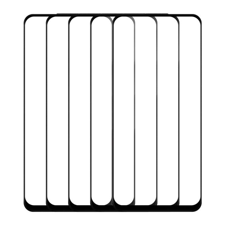 For OnePlus Nord N100 5G 5pcs / Pack Do As You Wish Silk Screen Printed HD Tempered Glass Film - Black