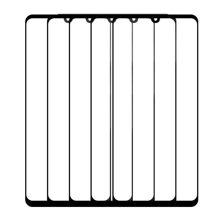 For Meizu Note 21 5pcs / Pack Do As You Wish Silk Screen Printed HD Tempered Glass Film - Black